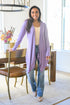 The Maya - Women's Cardigan in Purple
