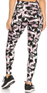 Pink & Black Camo Athletic Leggings for Women