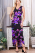 The Ebony - Women's Plus Size Maxi Dress