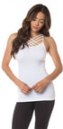 The Luna - Women's Cami in White