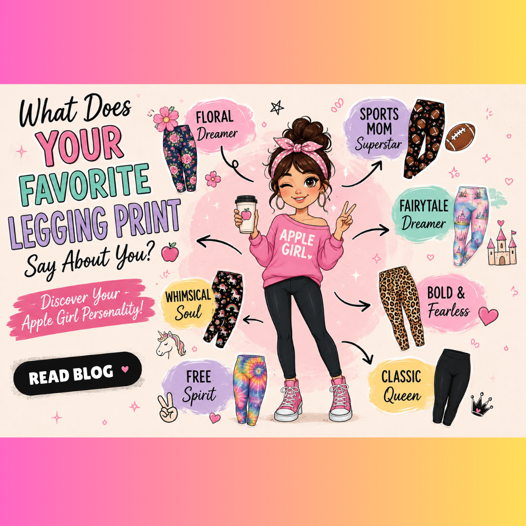 What Your Favorite Legging Print Says About You 🍎✨