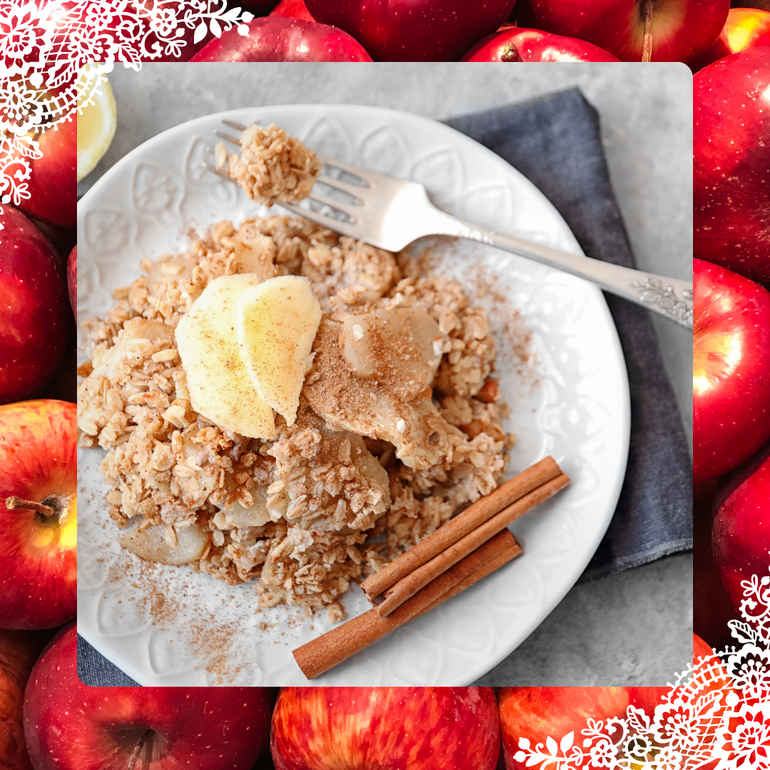 The Story Behind Apple Girl + My Mema’s Apple Crisp Recipe 🍎