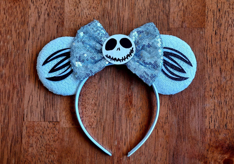 Mouse Ears - White Skeleton