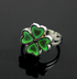 Lucky Clover Mood Ring