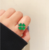 Lucky Clover Mood Ring