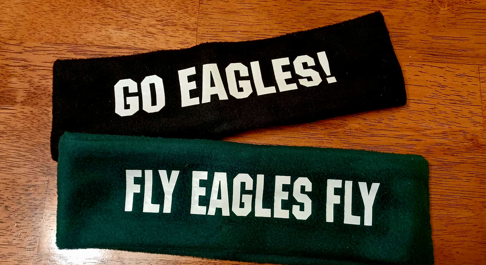 Go Eagles - FLEECE HEADBAND in Black