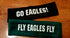 Go Eagles - FLEECE HEADBAND in Black