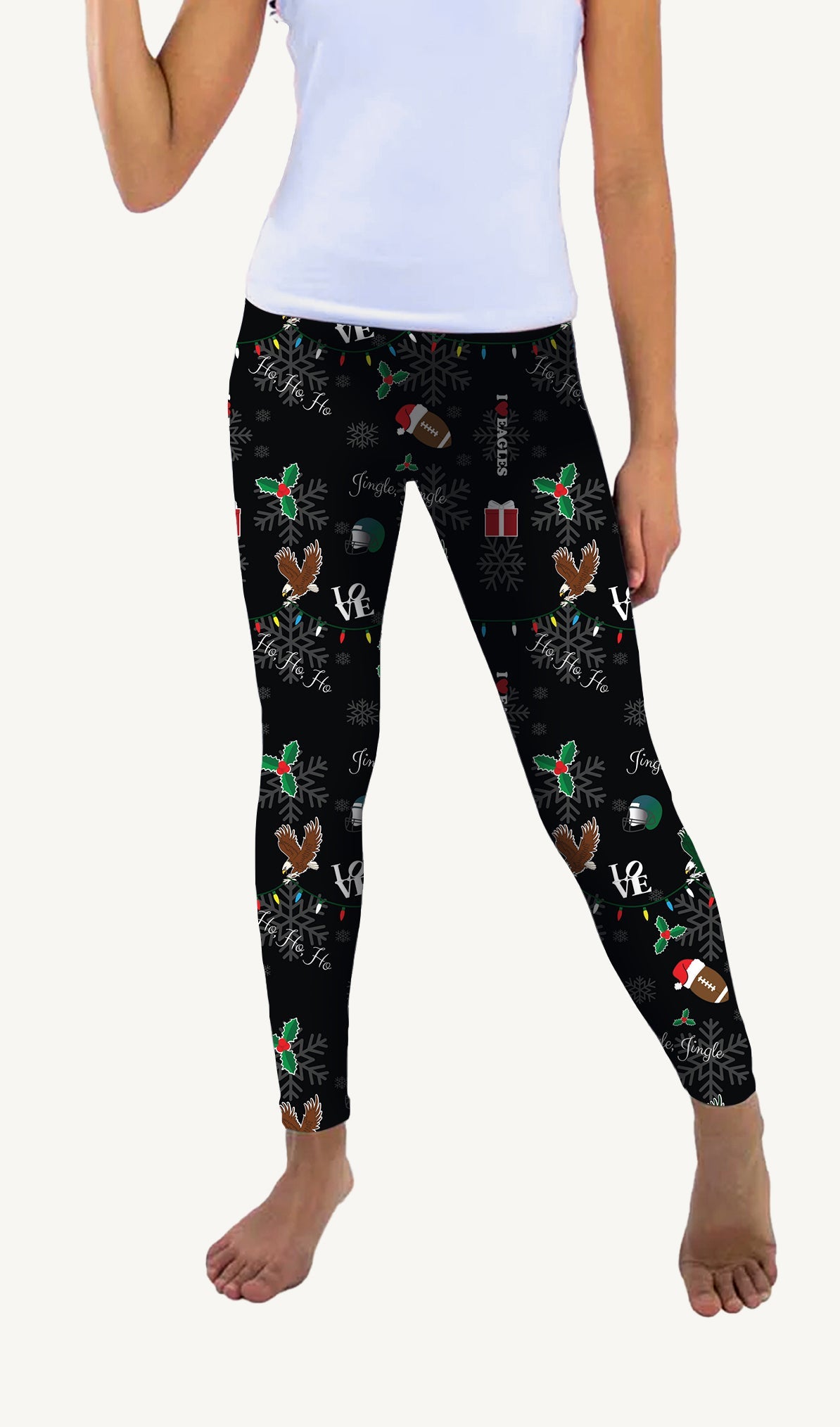 We Wish You a Philly Christmas - Girls Leggings – Apple Girl Boutique
