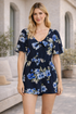 The Ashley - Women's Floral Romper
