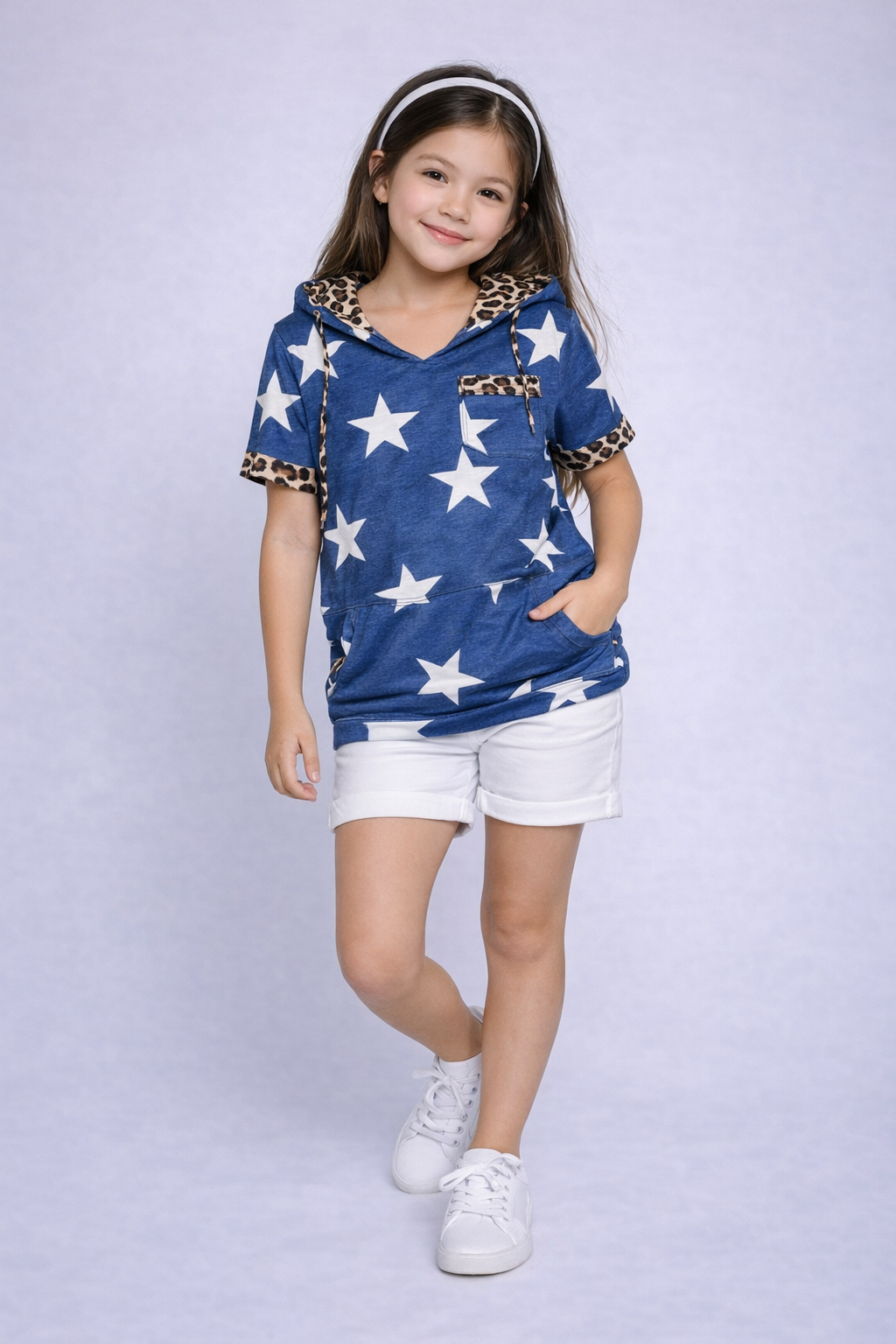 The Aurora - Girls Hooded Top