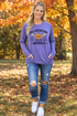 Halloweentown University - Women's Top in Heathered Purple