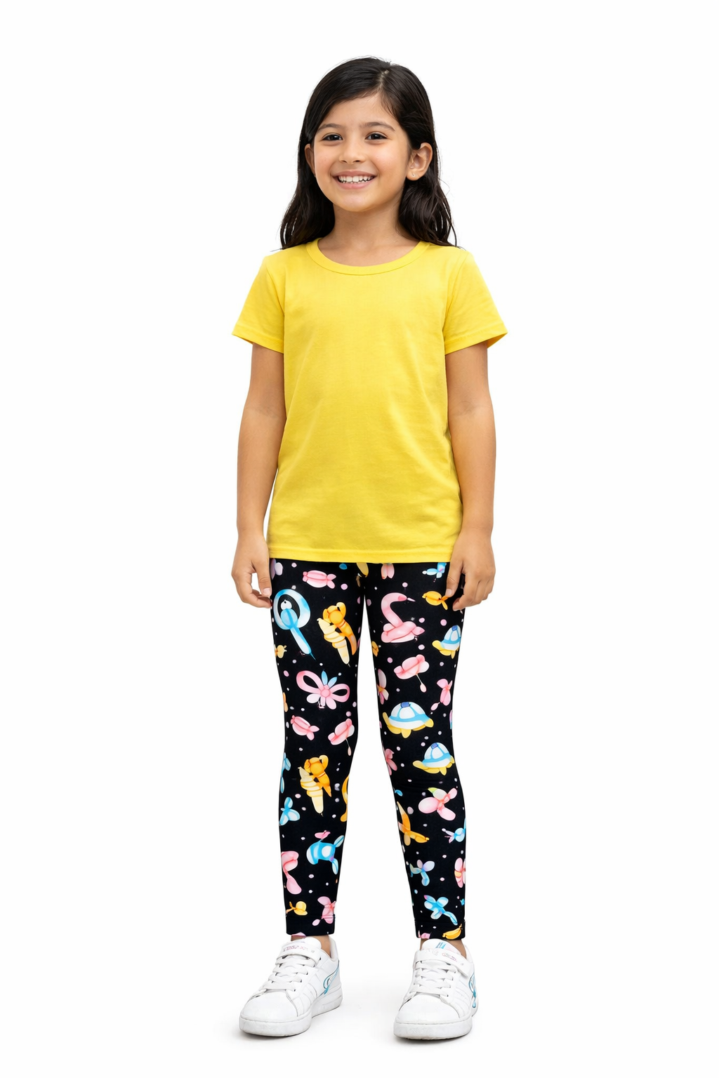 Crazy Balloon Animals - Girls Leggings