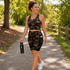Olive Camo Biker Shorts Activewear Set