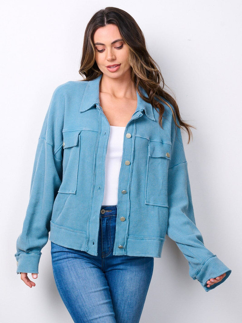 The Candace - Women's Jacket in Ice Blue