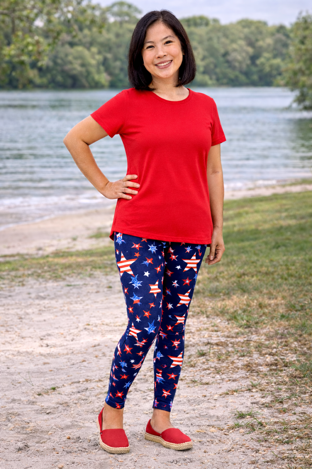 Yankee Doodle Dandy - Women's Extra Plus Size Leggings