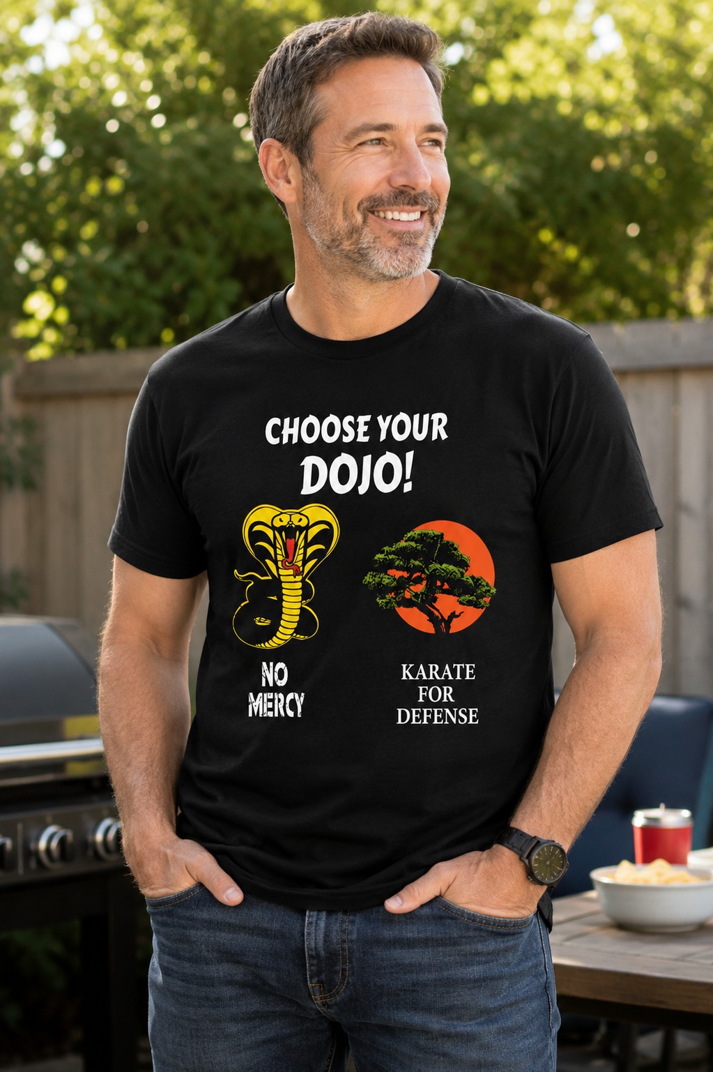 Choose Your Dojo Unisex Tee in Black