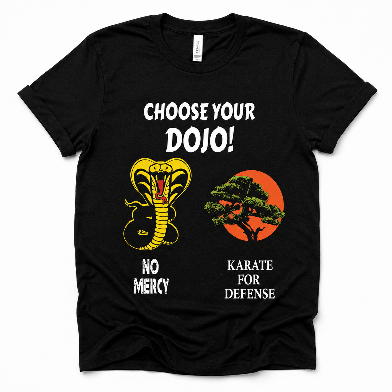 Choose Your Dojo Unisex Tee in Black