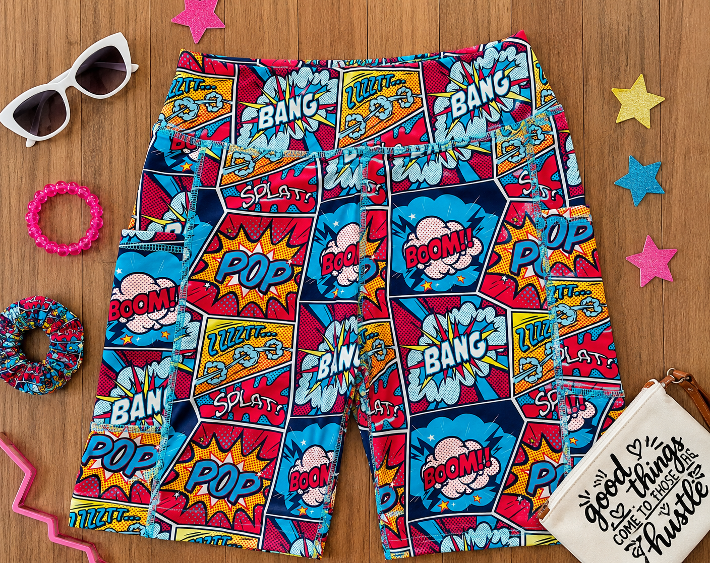 Comic Hero - Women's Extra Plus TC Size Shorts