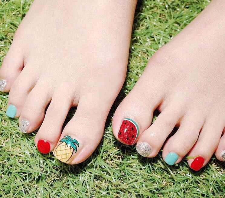 Juicy Fruit - Toenail Strips