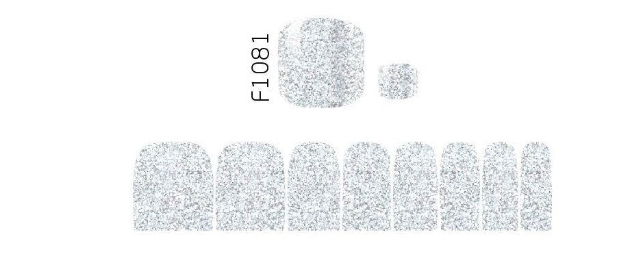 Silver Streak - Toenail Strips