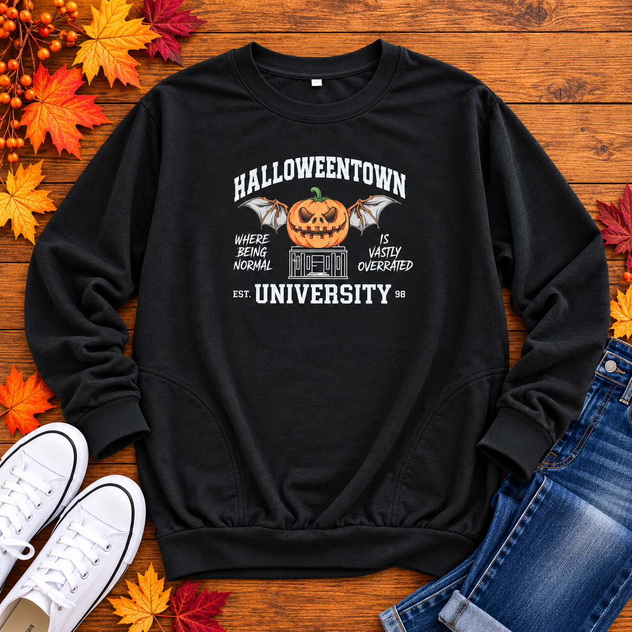 Halloweentown University - Women's Top in Black