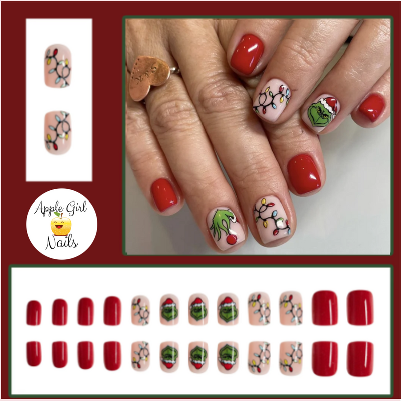 Holiday Cheer Meister - Press On Nails