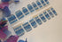 Blue Fin Mermaid - Toenail Strips