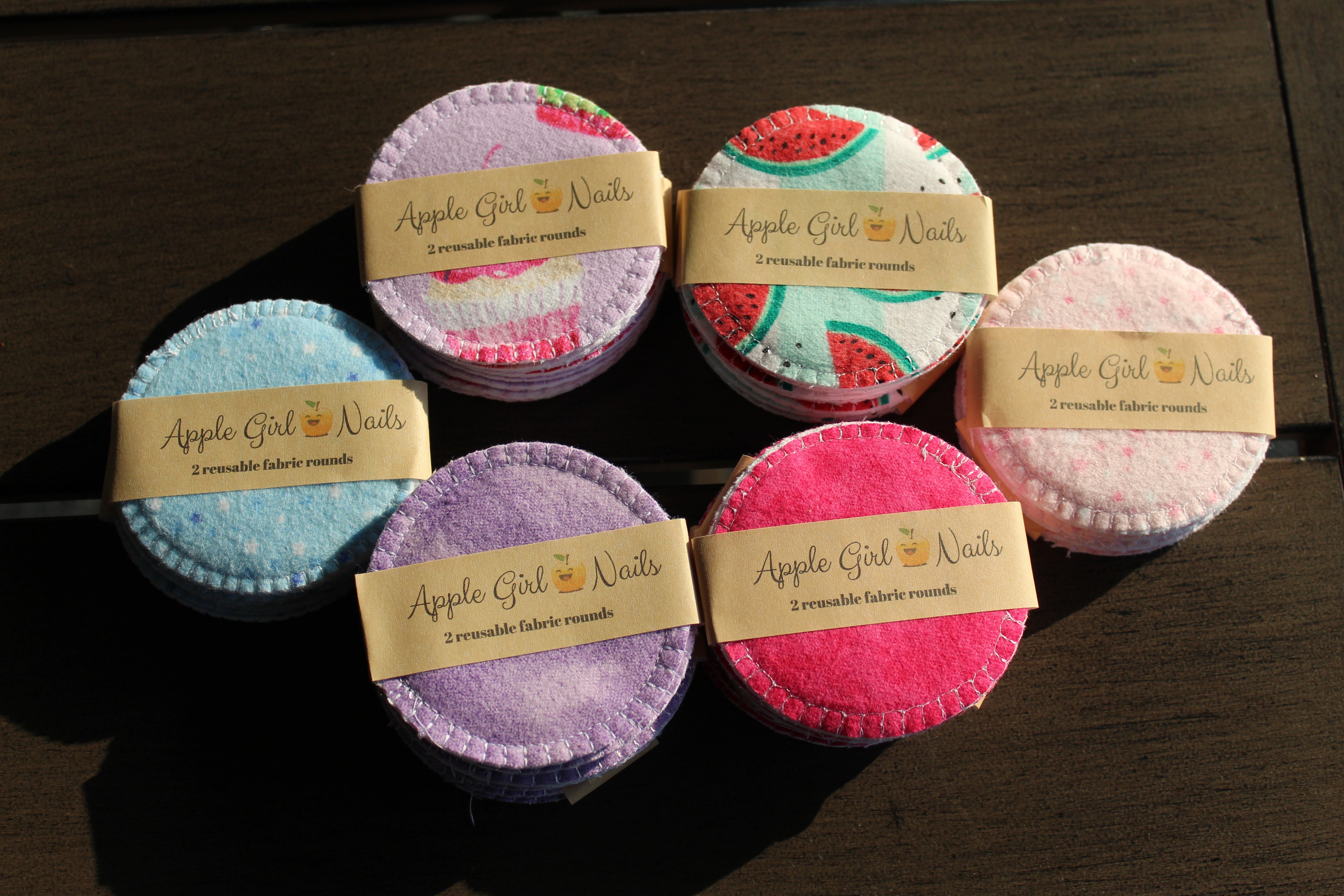 Reusable Fabric Round Set