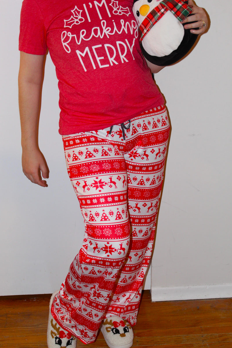 Dashing Through the Snow - Women's Lounge Pants