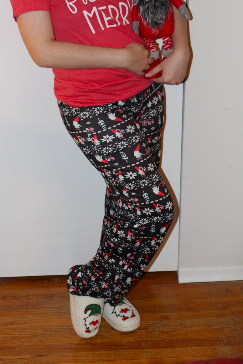 Rockin' Around the Gnome Tree - Women's Lounge Pants