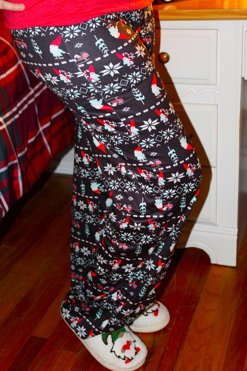 Rockin' Around the Gnome Tree - Women's Lounge Pants