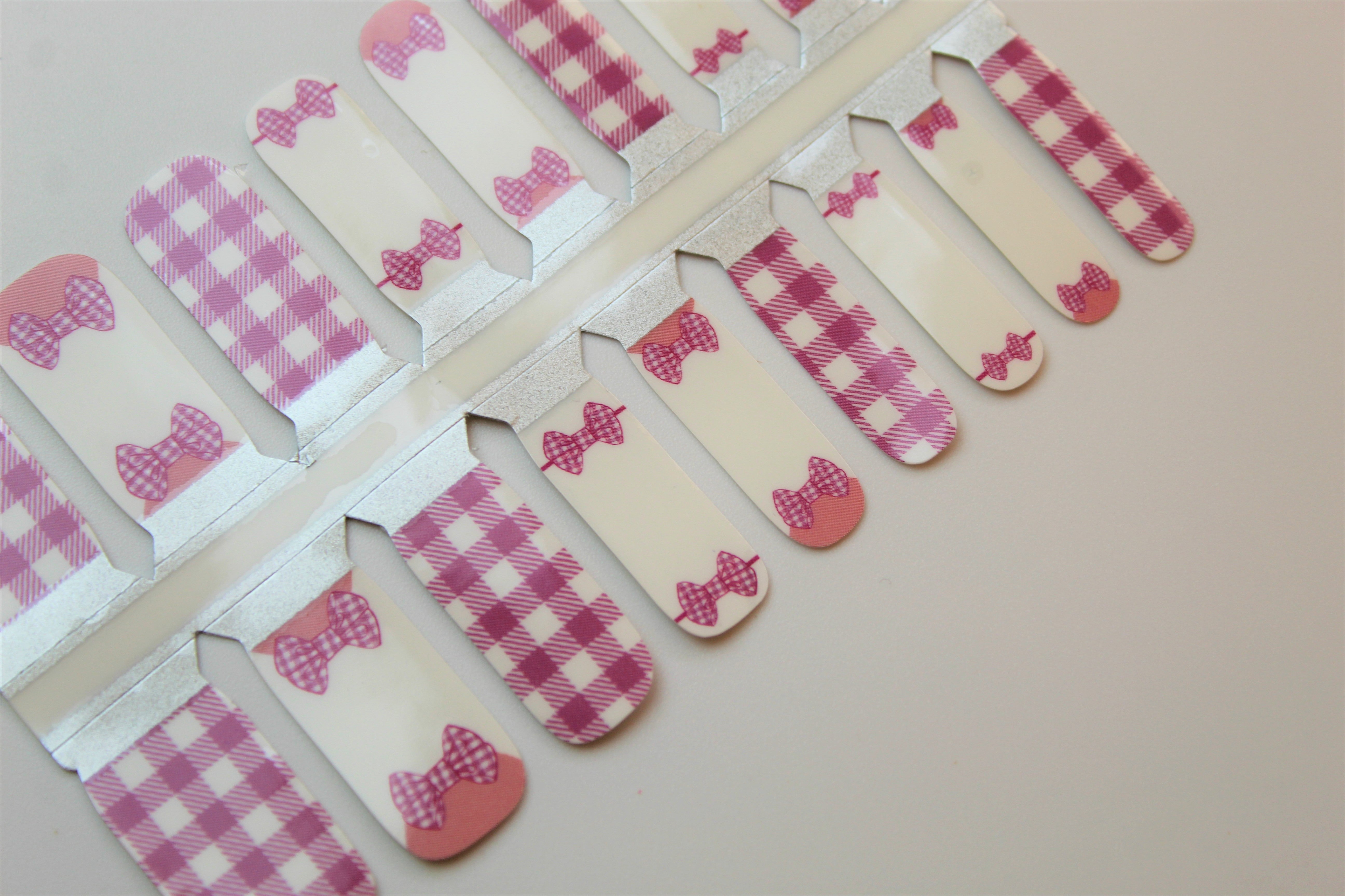 Pink Bows - Kids Strips