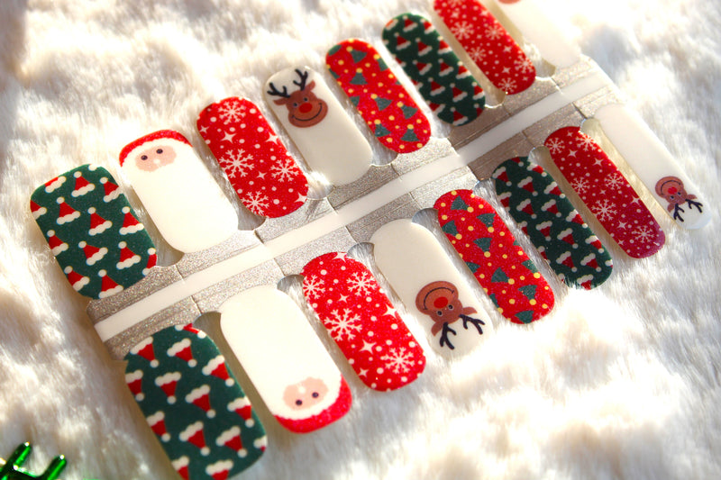 Ho, Ho, Ho - Nail Strips