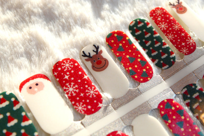 Ho, Ho, Ho - Nail Strips