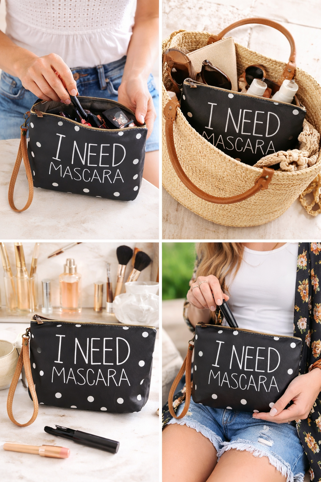 I Need Mascara - Makeup Bag