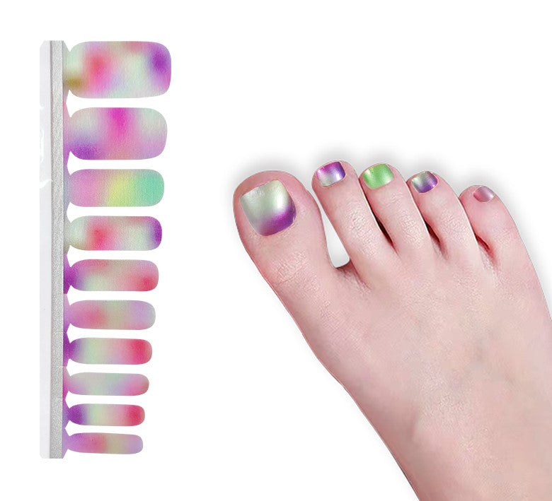 Tie Dyed Tee - Toenail Strips