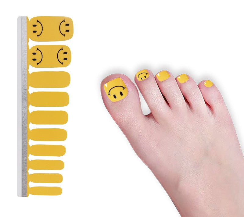 Classic Smiley - Toenail Strips