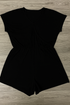 The Layane Romper in Black