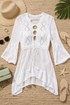 The Madison - Women's Beach Cover Up in White