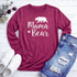 Mama Bear - Women's Top in Heathered Cranbury