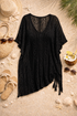 The Nikki  - Women's Beach Cover Up in Black