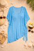 The Nikki - Women's Beach Cover Up in Sky Blue