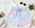 Pastel Tie Dye Women's Shorts
