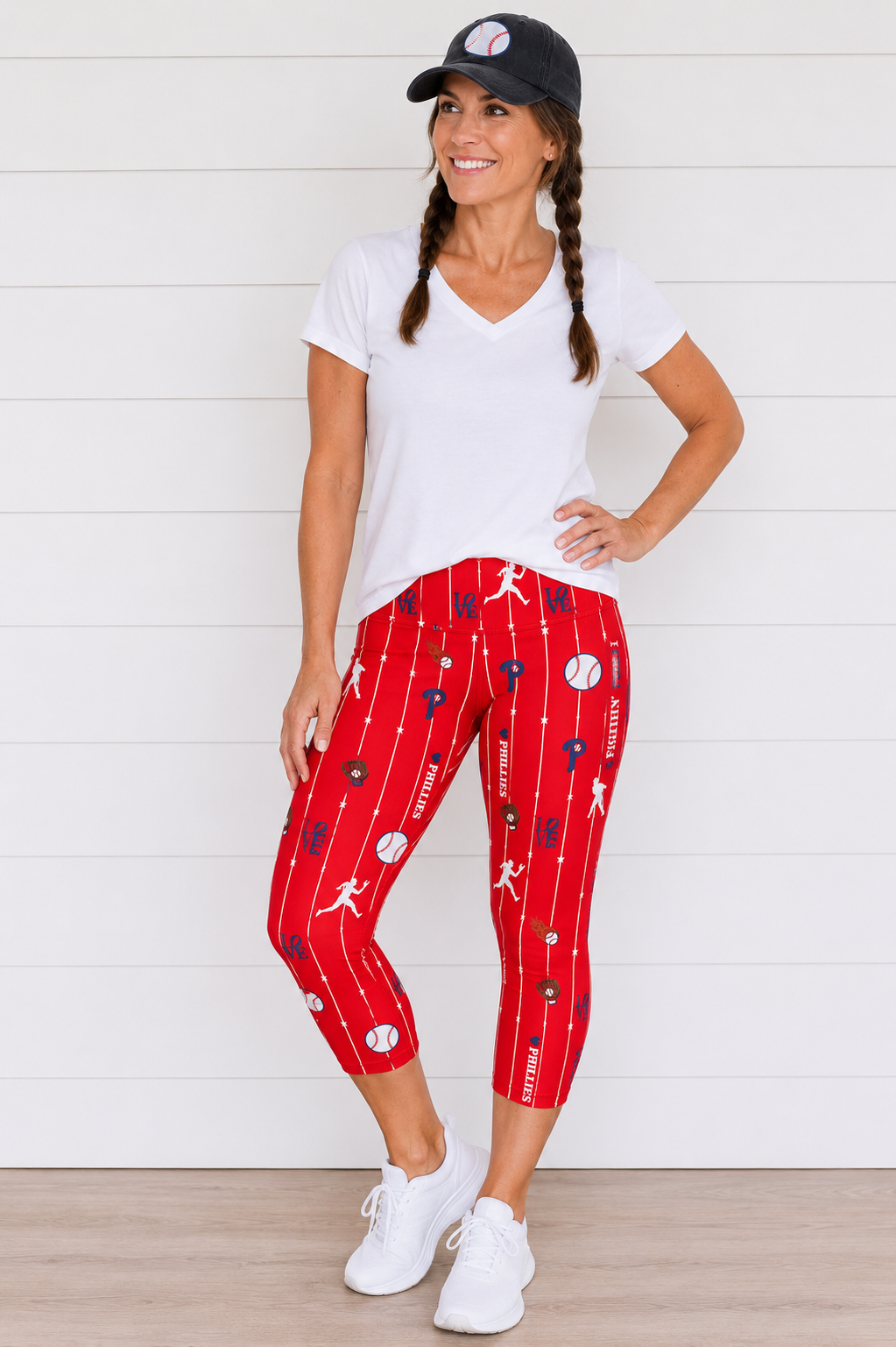 Philly Baseball Capris - Women's - PRE-ORDER