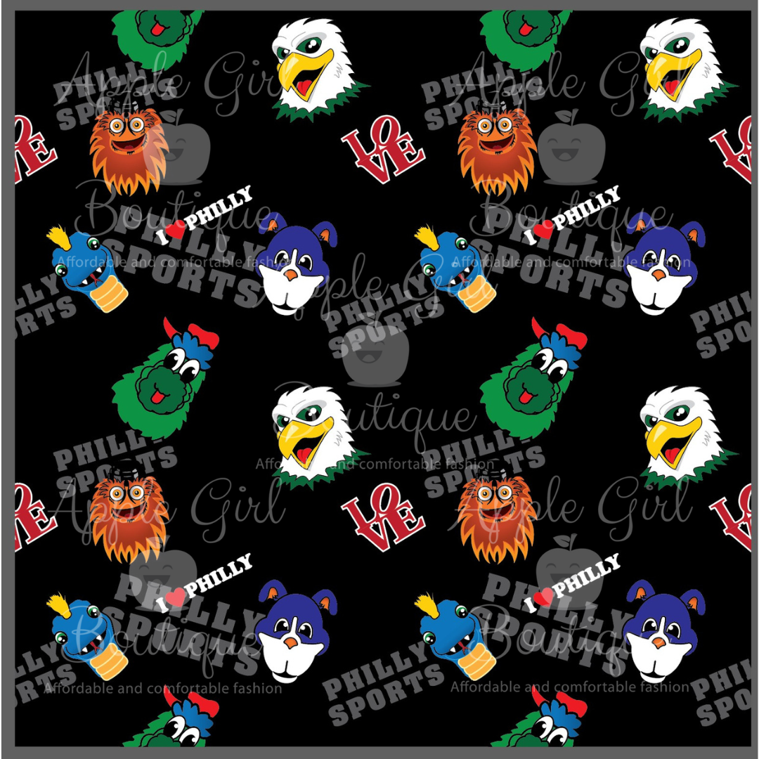 Philly Sports Mashup - Girls Leggings - PRE-ORDER BY Aug 22nd