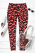Pretty in Pigskins Football Leggings - Women's Plus Size Leggings