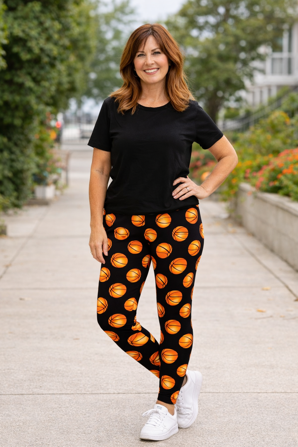 Slam Dunk - Women's Plus Size Leggings