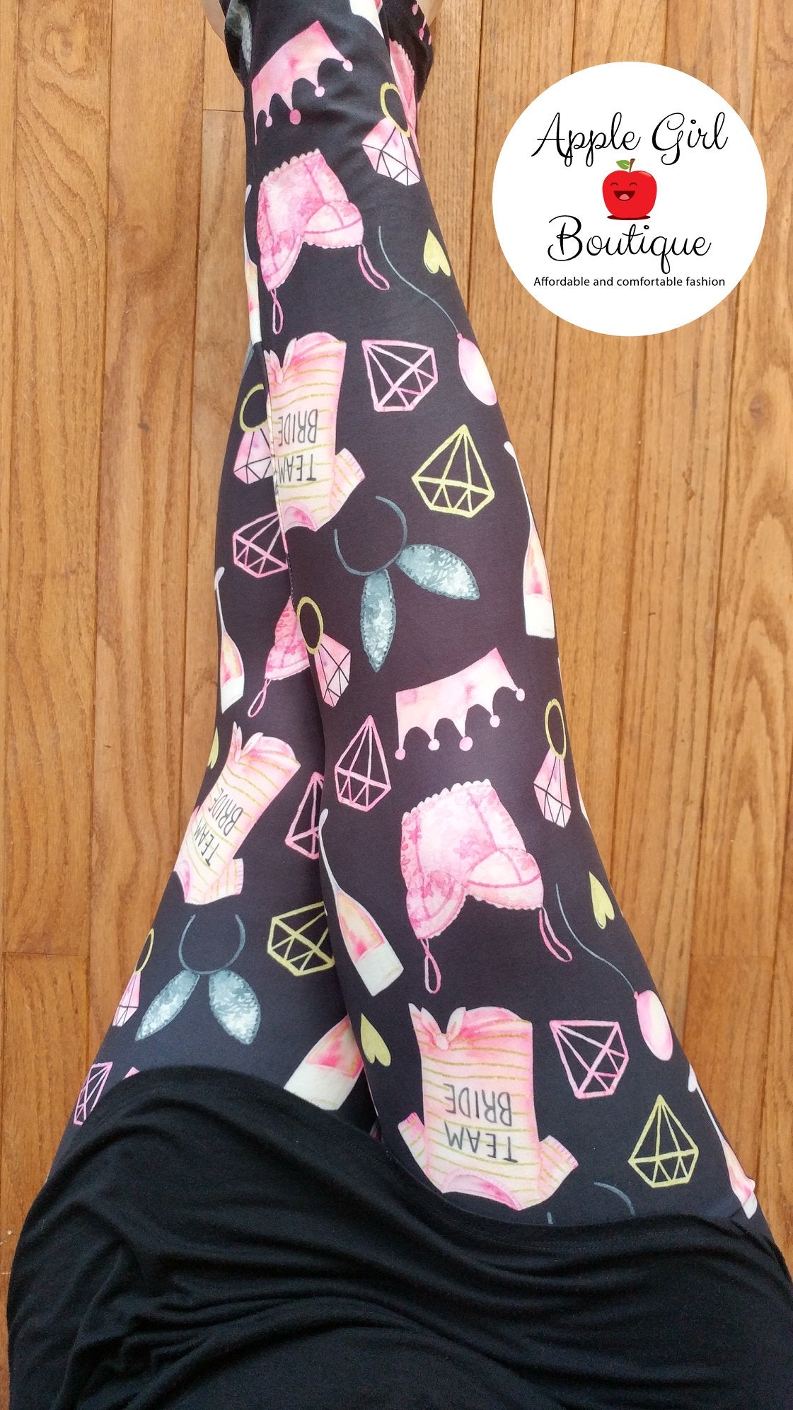 Team Bride - Women's TC2 Extra Plus Size Leggings