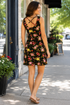 The Ashley - Women's Floral Printed Mini Dress