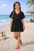 The Ella - Girls Cover Up in Black